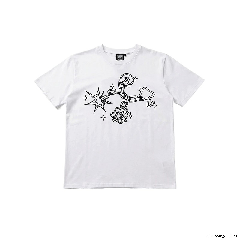 ADWYSD Graffiti Style White T-shirt