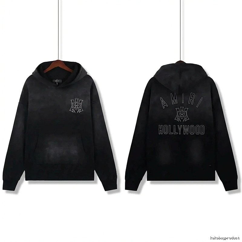 AMIRI Hollywood Collection Dark Style Hoodie