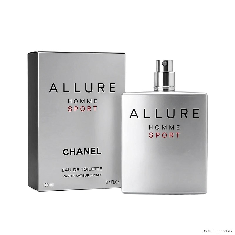 Chanel ALLURE series silver men's perfume