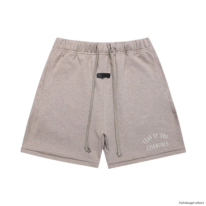 ESSENTIALS Casual Light Grey Shorts