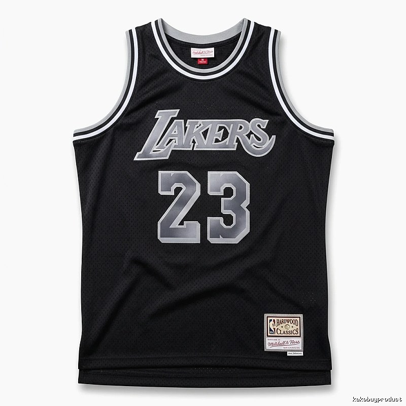 Lakers No. 23 LBJ retro-style jersey