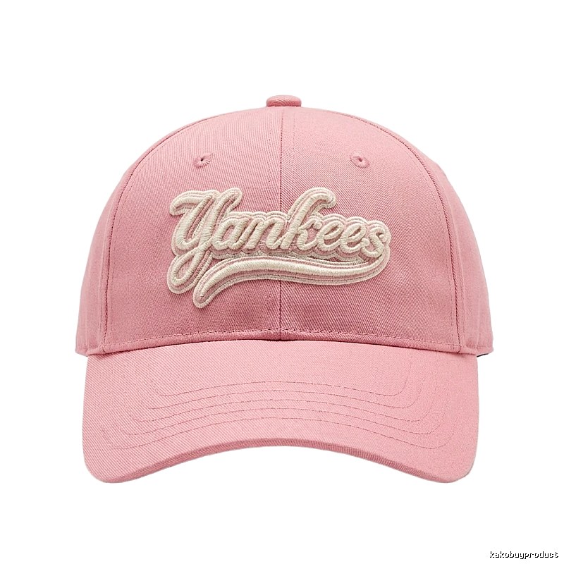MLB Yankees pink baseball cap