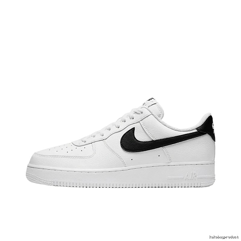 Nike Air Force 1 Black and White Simple Sneakers