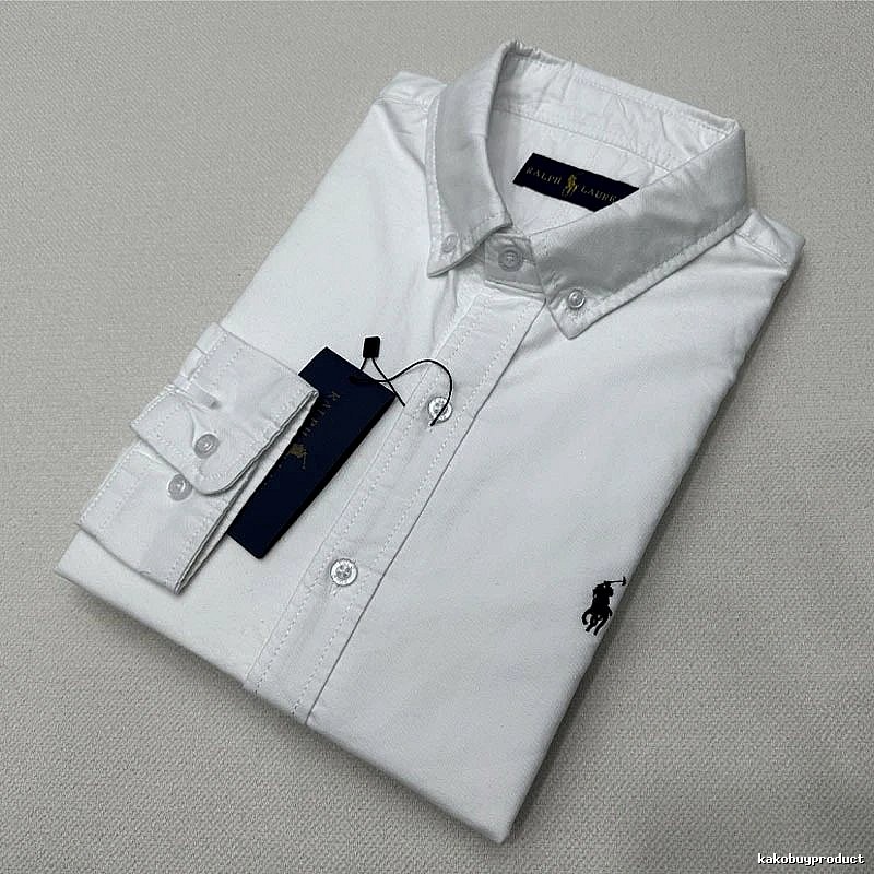 Ralph Lauren Monogram Striped polo shirt Navy Polo Multicolor for Layered Styling