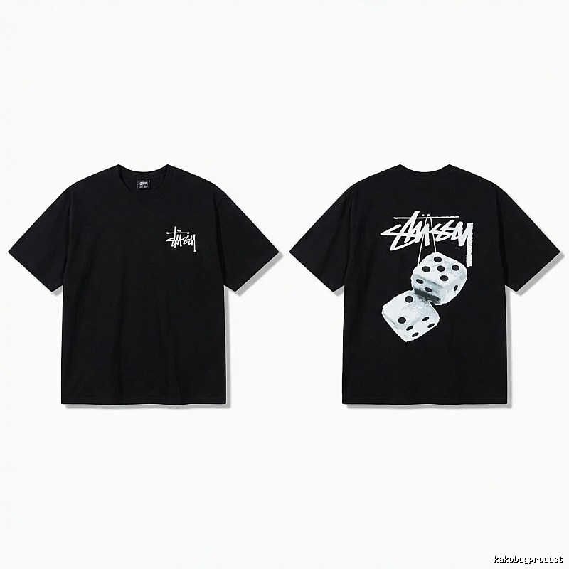 Stussy Dice Style Black T-shirt