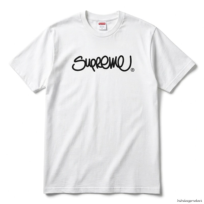 Supreme basic white T-shirt