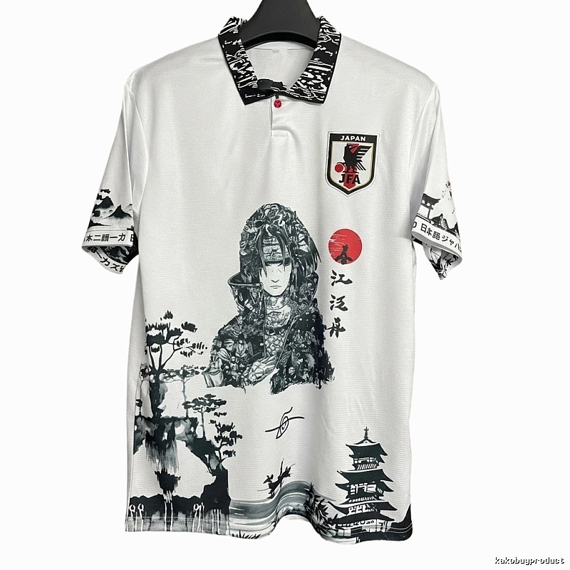 Tokyo Ghoul Black and White Polo Shirt in Japanese Style