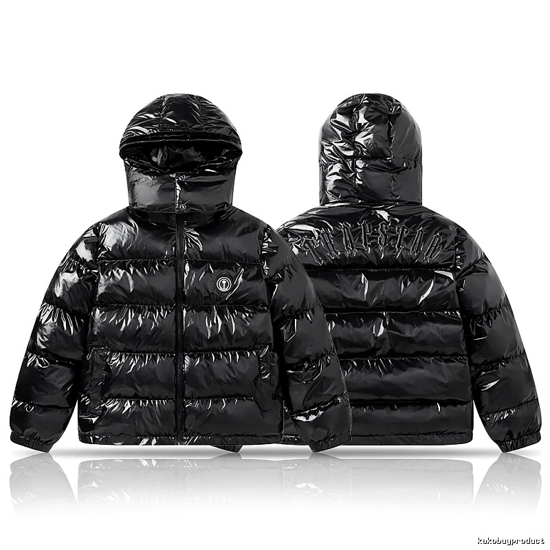 Trapstar Trendy Glossy Black Down Jacket