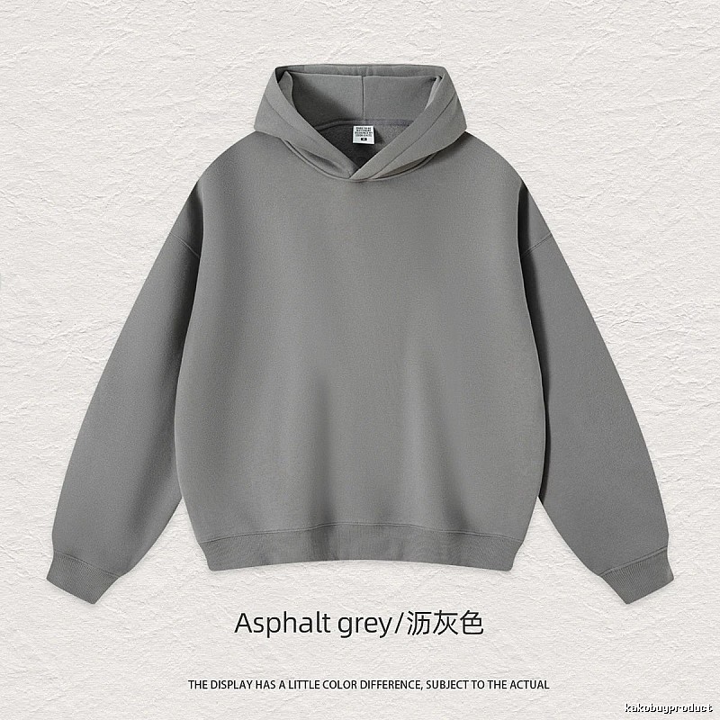 Travel Blank pullover hoodie Black Minimal A with Modern Look