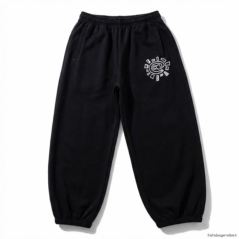 ADWYSD sunflower black casual pants