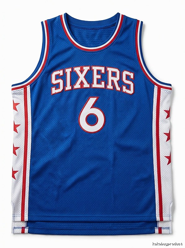 Allen Iverson's retro basketball jersey
