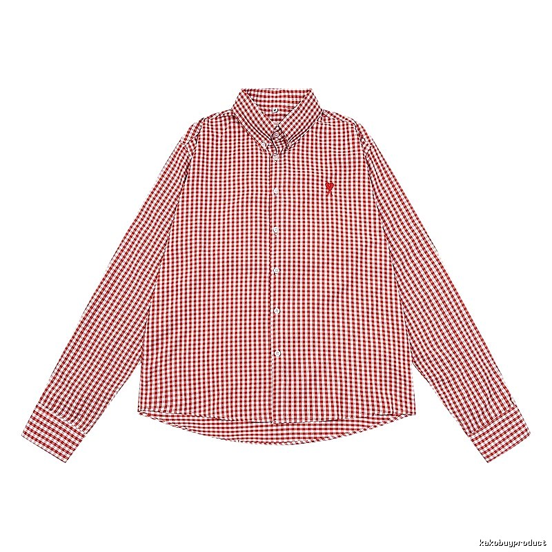 AMI checkered retro-style shirt