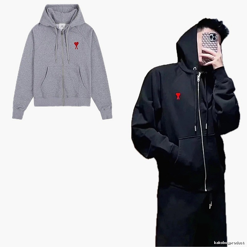 AMI Love Embroidery Trendy Brand Sweatshirt
