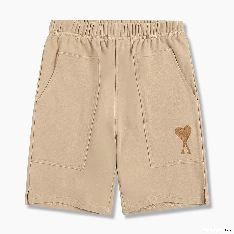 Ami Love Leisure Khaki Shorts