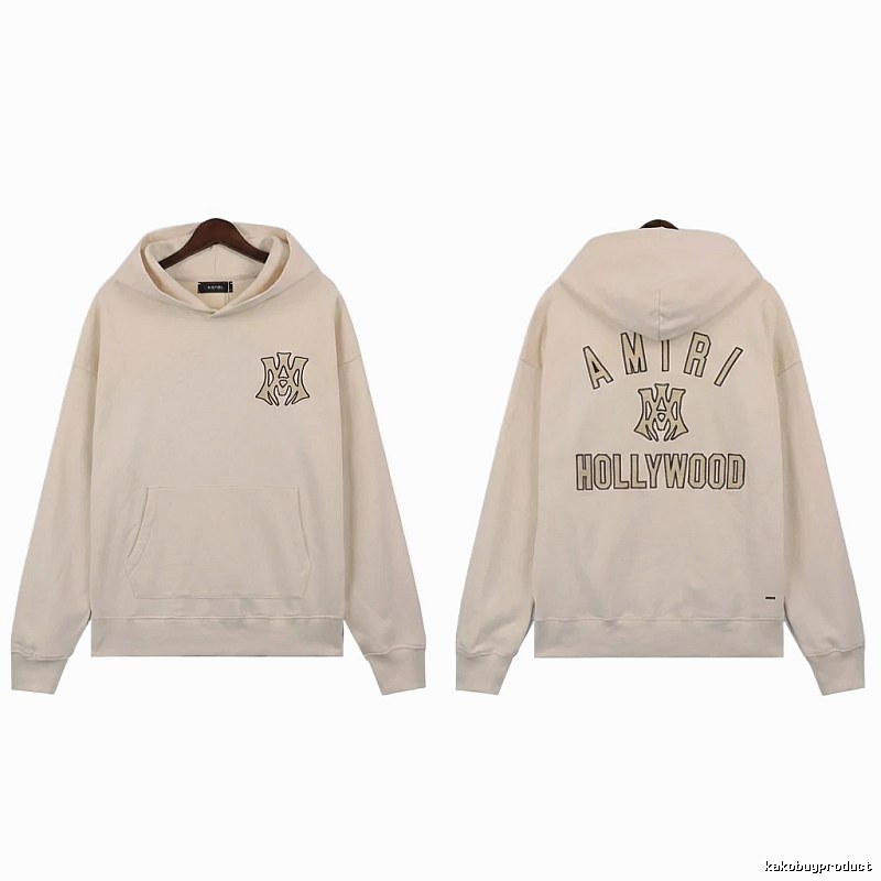 AMIRI retro-style off-white sweatshirt