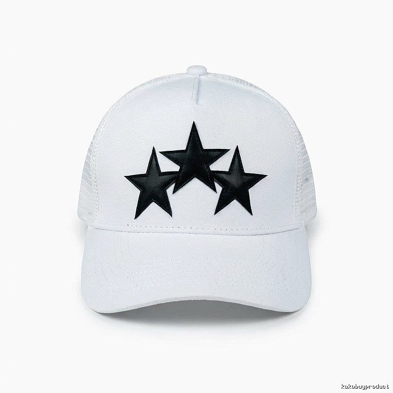 AMIRI Star Trendy White Hat