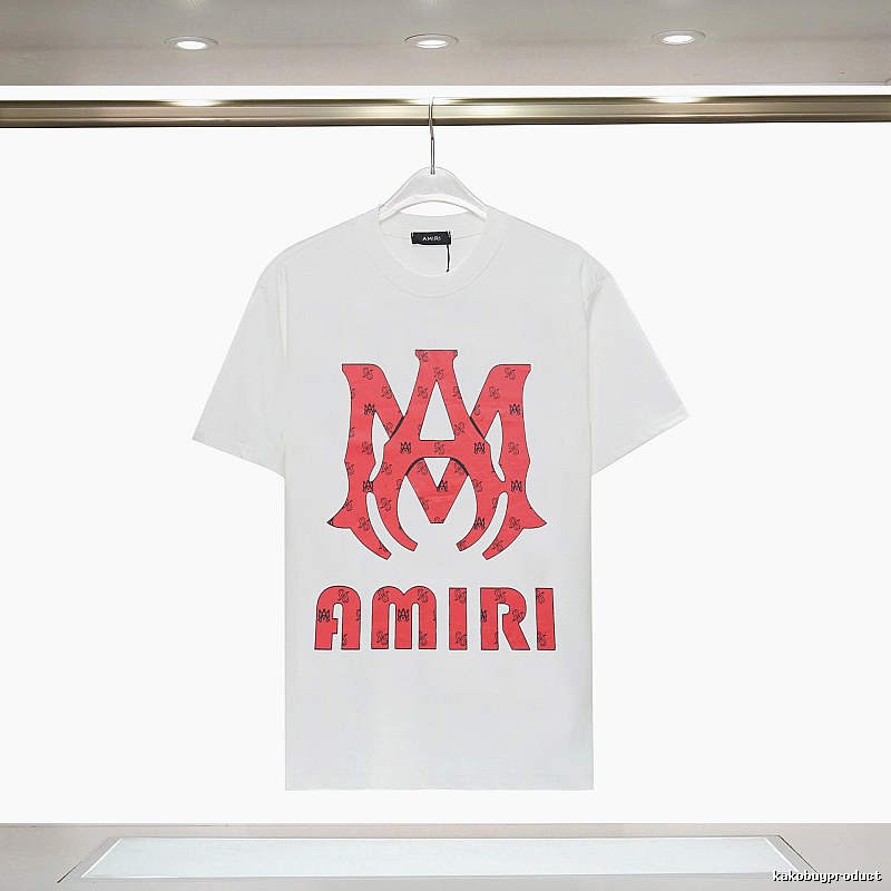 Amiri Weekend Graphic T-shirt White Blue Amiri for Weekend Wear