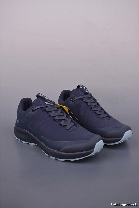 Arc'teryx Navy Blue Trail Sneakers and Treaded Trail Sole
