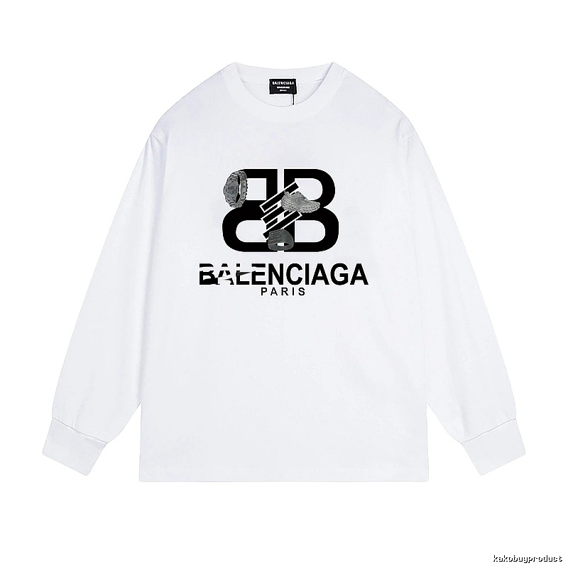 Balenciaga BB Series Simple White T-shirt