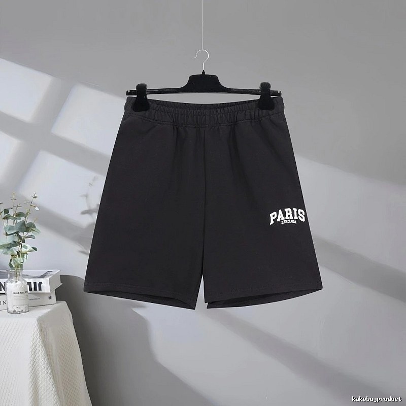 Balenciaga casual style black shorts