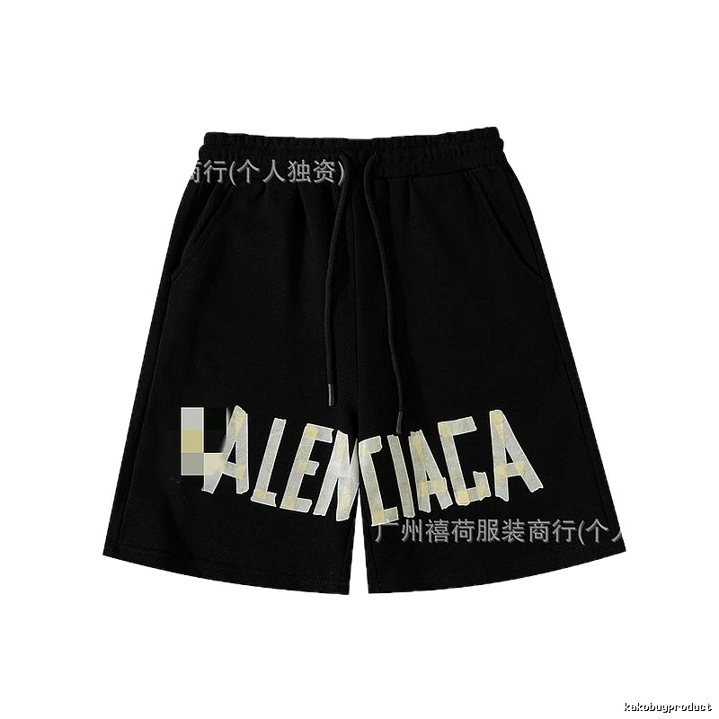 Balenciaga letter style shorts