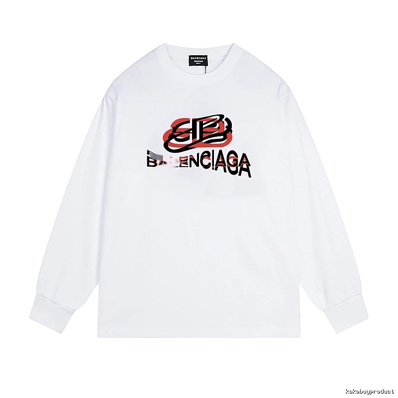Balenciaga letter white sweatshirt