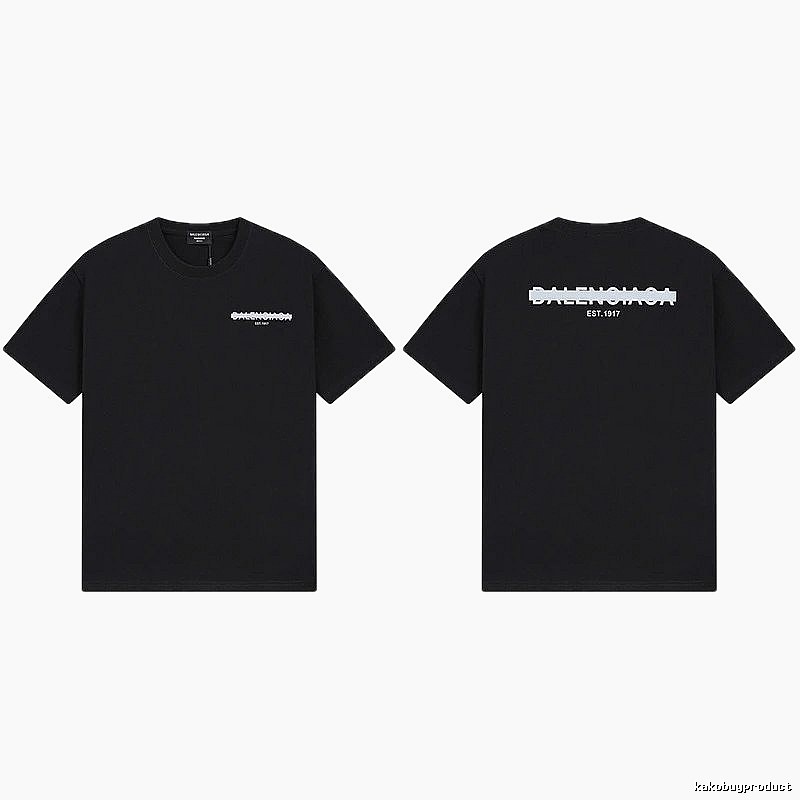 Balenciaga minimalist black T-shirt