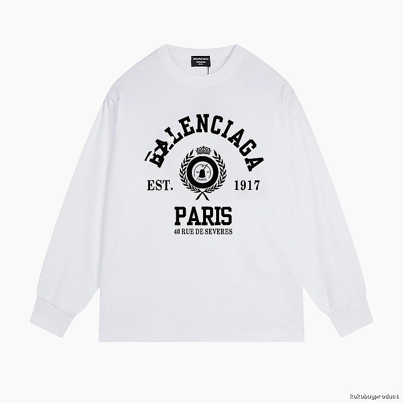 Balenciaga retro-style white T-shirt