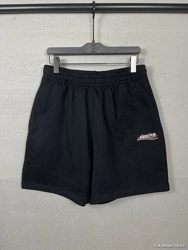 Balenciaga sporty black shorts