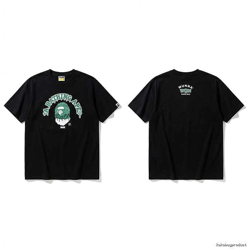Bape Ape Head Trendy Black T-shirt