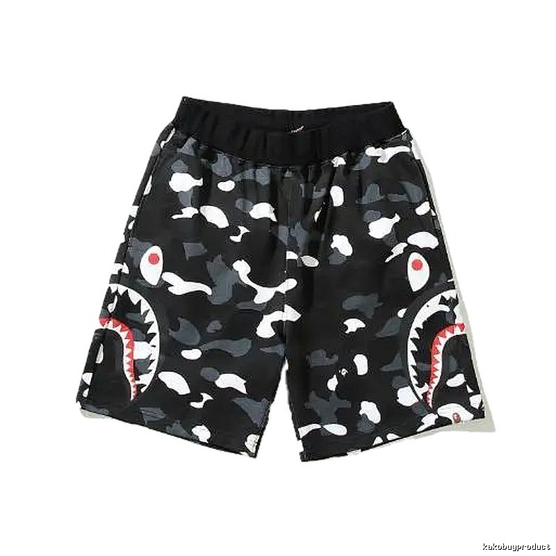 Bape Shark Camouflage Shorts