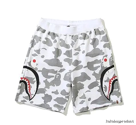 Bape Shark Camouflage Shorts