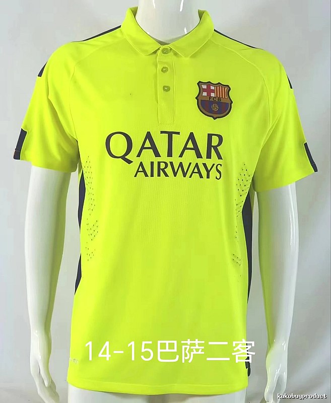 Barcelona Classic Retro soccer jersey Blue Red Barcelona with Travel-Friendly Style