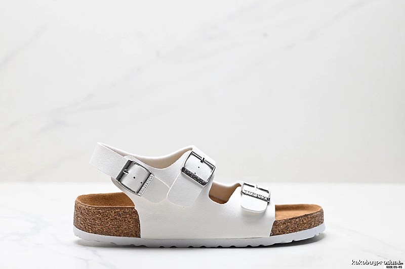 Birkenstock Classic Casual Style White Sandals