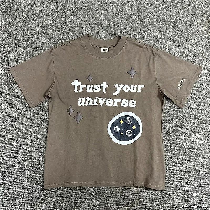 Broken Planet Premium Style Graphic T-shirt White Cotton Bold for Resort Outfits