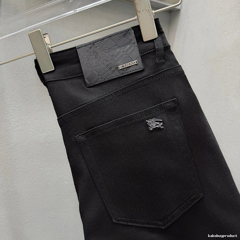 Burberry Logo Jeans - Tonal Knight Emblem And Branded Back Patch Style Edit