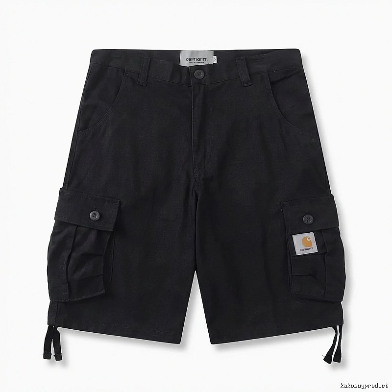 Carhartt workwear style black shorts