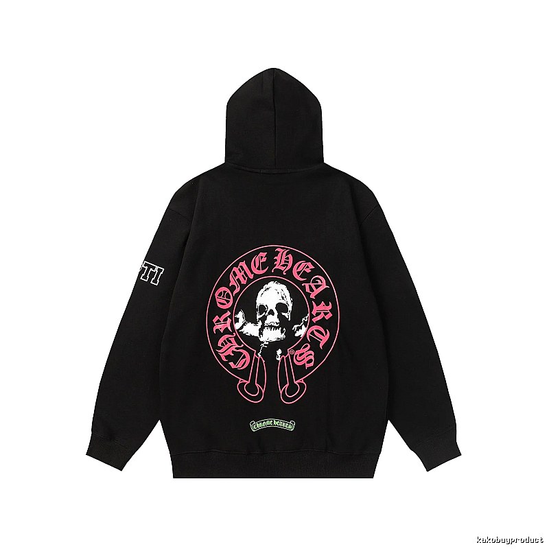 Chrome Hearts 2089-81 Black Cross Graphic Hoodie Coffee Run