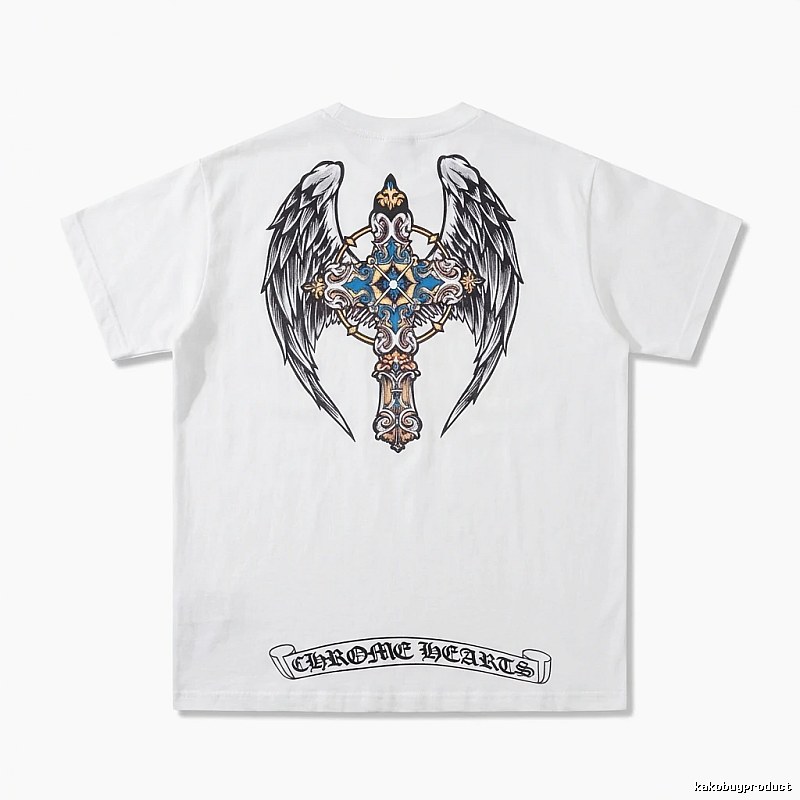 Chrome Hearts Angel Cross White T-shirt