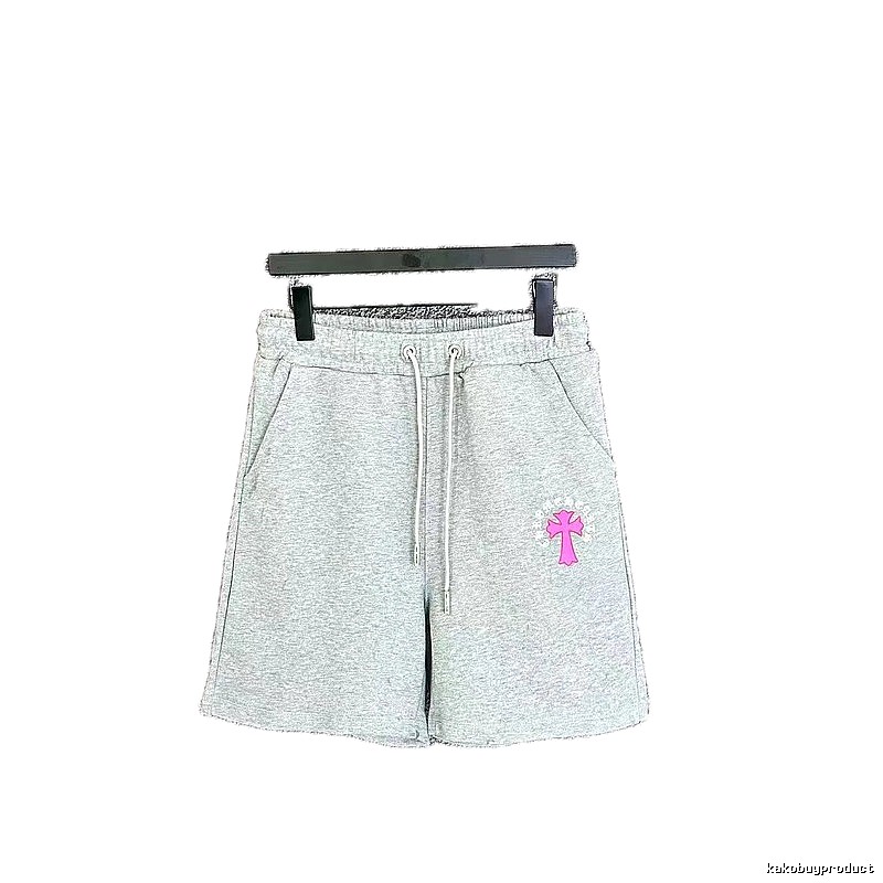 Chrome Hearts casual style grey shorts