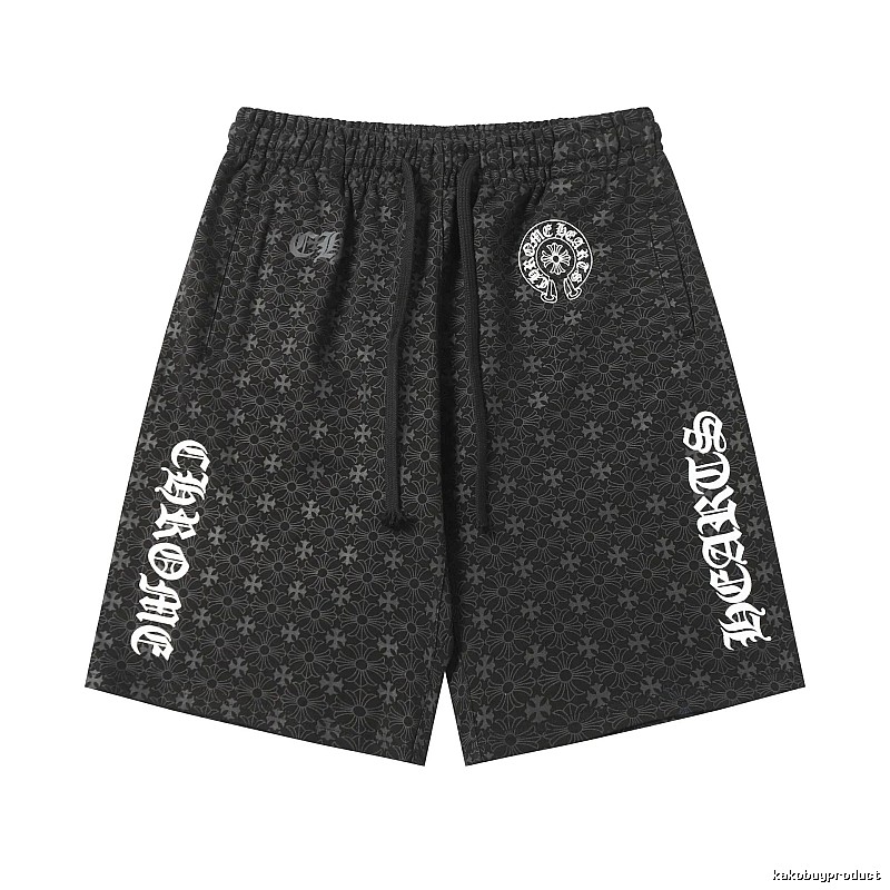 Chrome Hearts Dark Style Shorts