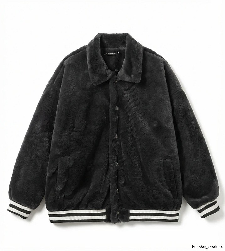 Chrome Hearts plush retro-style coat