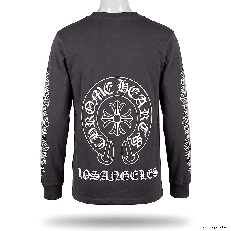 Chrome Hearts Print Dark Style Long-sleeve