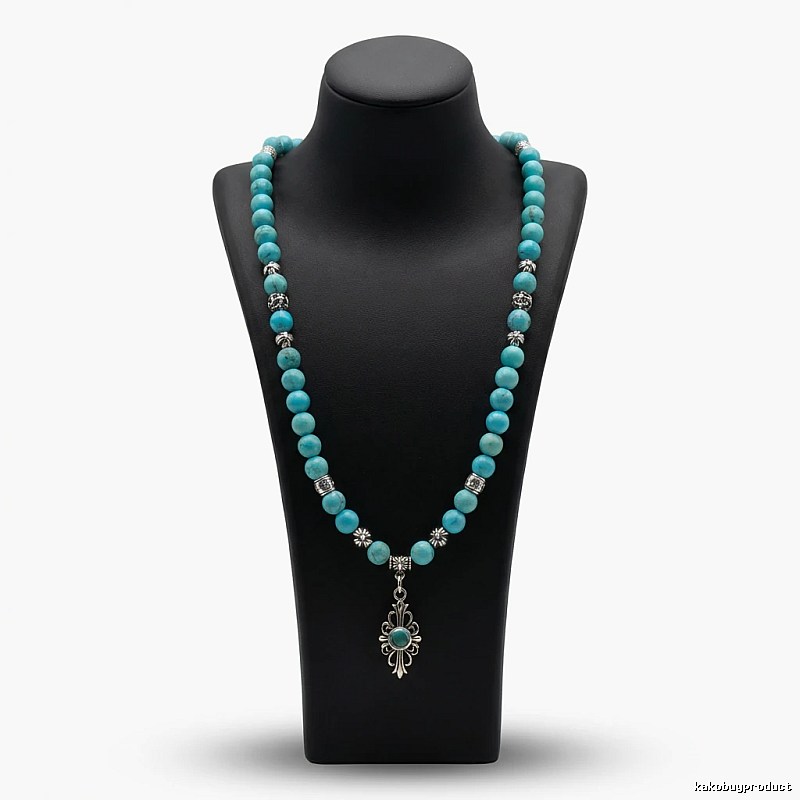 Chrome Hearts Turquoise Vintage Necklace