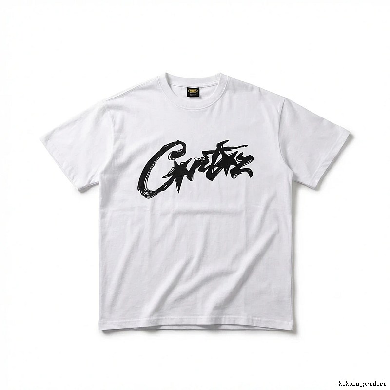 Corteiz Graffiti Style White T-shirt