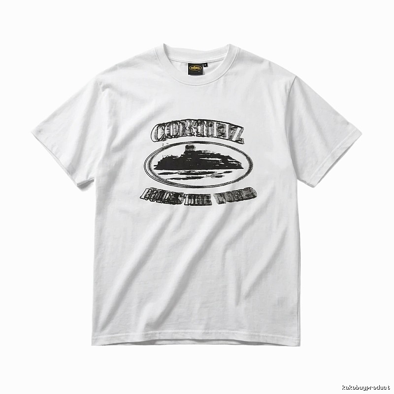 Corteiz retro-style white T-shirt