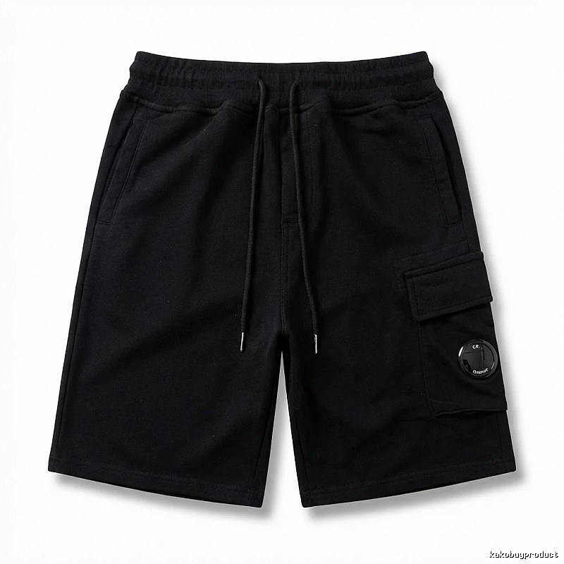 C.P. workwear style black shorts