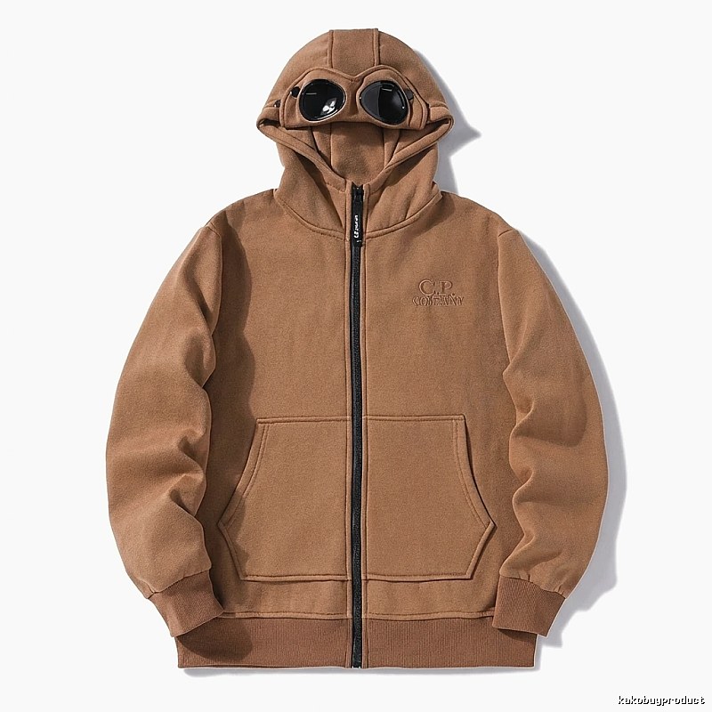 C.P. Workwear Style Brown Hoodie