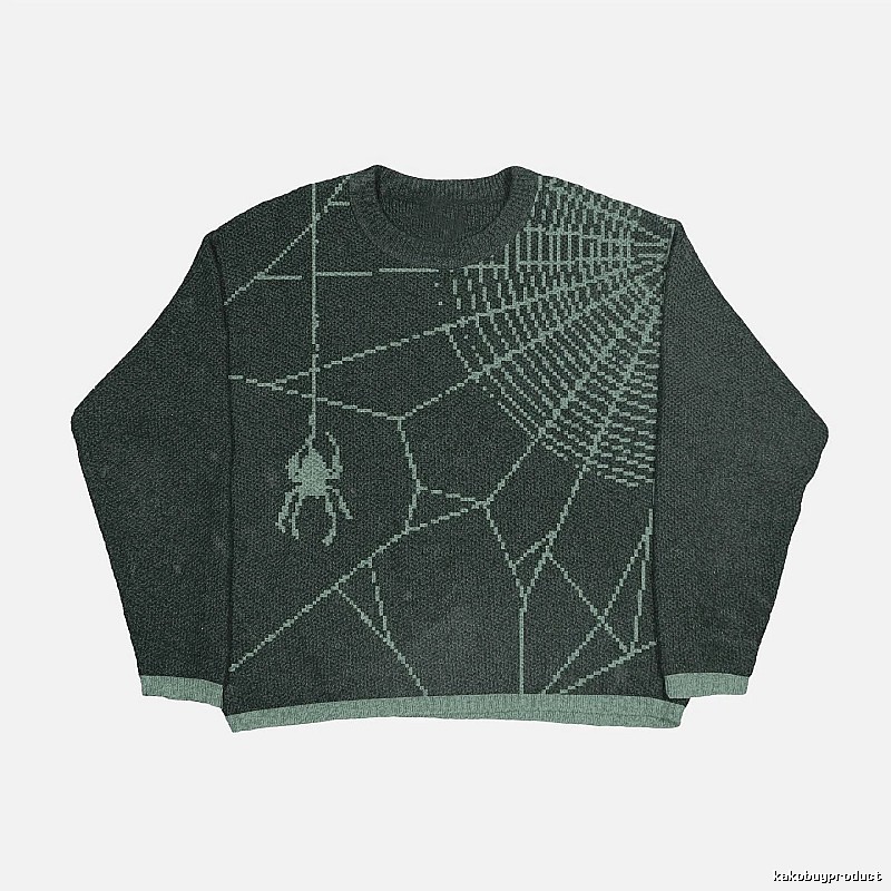 Daily Anime graphic sweater Black Knit Top for City Outfits