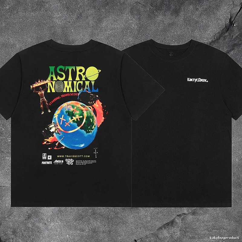 Denim Tears 2031-64 Black Style 3164 Graphic T-Shirt Coffee Run